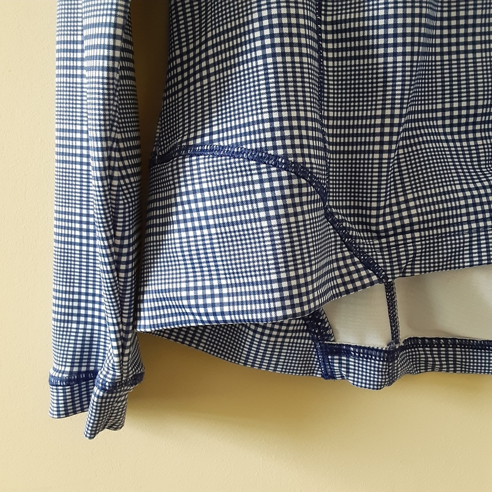 Peter Millar E4 Performance Plaid Print Full Zip - image 5